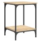 vidaXL Mesa de centro madera de ingeniería roble Sonoma 40x40x55 cm vidaXL Mesa de centro madera de ingeniería roble Sonoma 40x40x55 cm