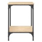vidaXL Mesa de centro madera de ingeniería roble Sonoma 40x40x55 cm vidaXL Mesa de centro madera de ingeniería roble Sonoma 40x40x55 cm