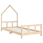 vidaXL Estructura de cama infantil madera maciza de pino 90x190 cm vidaXL Estructura de cama infantil madera maciza de pino 90x190 cm