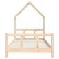 vidaXL Estructura de cama infantil madera maciza de pino 90x190 cm vidaXL Estructura de cama infantil madera maciza de pino 90x190 cm