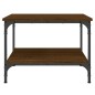 vidaXL Mesa de centro madera de ingeniería marrón roble 55x55x40 cm vidaXL Mesa de centro madera de ingeniería marrón roble 55x55x40 cm