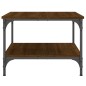vidaXL Mesa de centro madera de ingeniería marrón roble 55x55x40 cm vidaXL Mesa de centro madera de ingeniería marrón roble 55x55x40 cm