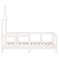 vidaXL Estructura de cama para niños madera de pino blanco 70x140 cm vidaXL Estructura de cama para niños madera de pino blanco 70x140 cm