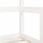vidaXL Estructura de cama para niños madera de pino blanco 70x140 cm vidaXL Estructura de cama para niños madera de pino blanco 70x140 cm