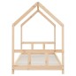 vidaXL Estructura de cama para niños madera maciza de pino 90x200 cm vidaXL Estructura de cama para niños madera maciza de pino 90x200 cm