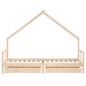 vidaXL Estructura de cama para niños con cajones madera pino 80x200 cm