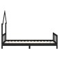 vidaXL Estructura de cama para niños madera de pino negro 90x190 cm vidaXL Estructura de cama para niños madera de pino negro 90x190 cm