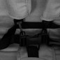 vidaXL Carrito para gemelos tandem de acero gris claro vidaXL Carrito para gemelos tandem de acero gris claro