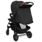 vidaXL Cochecito de bebé 2 en 1 de acero gris antracita vidaXL Cochecito de bebé 2 en 1 de acero gris antracita
