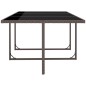 vidaXL Set comedor de jardín 11 pzas y cojines ratán sintético marrón vidaXL Set comedor de jardín 11 pzas y cojines ratán sintético marrón