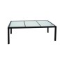vidaXL Set comedor de jardín 9 piezas y cojines ratán sintético negro