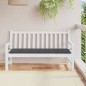 vidaXL Cojín de banco de jardín tela Oxford gris antracita 150x50x3 cm vidaXL Cojín de banco de jardín tela Oxford gris antracita 150x50x3 cm