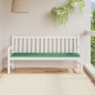 vidaXL Cojín de banco de jardín tela Oxford verde 180x50x3 cm vidaXL Cojín de banco de jardín tela Oxford verde 180x50x3 cm