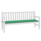 vidaXL Cojín de banco de jardín tela Oxford verde 180x50x3 cm vidaXL Cojín de banco de jardín tela Oxford verde 180x50x3 cm