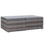 vidaXL Set de sofás de jardín 8 piezas y cojines ratán sintético gris vidaXL Set de sofás de jardín 8 piezas y cojines ratán sintético gris