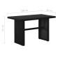 vidaXL Set de muebles de jardín 3 pzas y cojines ratán sintético negro vidaXL Set de muebles de jardín 3 pzas y cojines ratán sintético negro