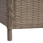 vidaXL Sillones de jardín con cojines 2 uds ratán sintético marrón vidaXL Sillones de jardín con cojines 2 uds ratán sintético marrón