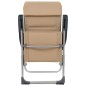 vidaXL Sillas de camping de aluminio 2 unidades crema 58x69x111 cm vidaXL Sillas de camping de aluminio 2 unidades crema 58x69x111 cm