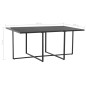 vidaXL Set comedor de jardín 7 piezas y cojines ratán sintético negro vidaXL Set comedor de jardín 7 piezas y cojines ratán sintético negro