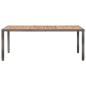 vidaXL Set de muebles de jardín 9 pzas ratán sintético gris vidaXL Set de muebles de jardín 9 pzas ratán sintético gris