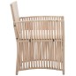 vidaXL Set muebles de jardín 4 piezas y cojines ratán sintético beige vidaXL Set muebles de jardín 4 piezas y cojines ratán sintético beige
