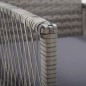 vidaXL Sillones de jardín con cojines 2 uds ratán sintético antracita vidaXL Sillones de jardín con cojines 2 uds ratán sintético antracita
