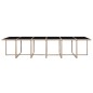 vidaXL Set comedor de jardín 17 piezas y cojines ratán sintético beige vidaXL Set comedor de jardín 17 piezas y cojines ratán sintético beige