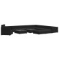 vidaXL Set muebles de jardín 13 piezas y cojines ratán sintético negro vidaXL Set muebles de jardín 13 piezas y cojines ratán sintético negro