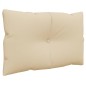 vidaXL Cojines para sofá de palets 3 unidades tela beige