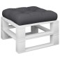 vidaXL Cojín para palets tela negro 60x61x10 cm vidaXL Cojín para palets tela negro 60x61x10 cm