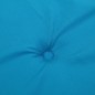 vidaXL Cojín silla jardín respaldo bajo 2 uds tela Oxford azul vidaXL Cojín silla jardín respaldo bajo 2 uds tela Oxford azul