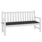 vidaXL Cojín de banco de jardín tela Oxford negro 150x50x3 cm vidaXL Cojín de banco de jardín tela Oxford negro 150x50x3 cm