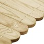 vidaXL Rollo de borde de madera de pino impregnada verde 120 cm vidaXL Rollo de borde de madera de pino impregnada verde 120 cm