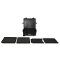 vidaXL Maletín de vuelo con ruedas PP negro 58x45x27 cm vidaXL Maletín de vuelo con ruedas PP negro 58x45x27 cm