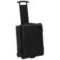 vidaXL Maletín de vuelo con ruedas PP negro 58x45x27 cm vidaXL Maletín de vuelo con ruedas PP negro 58x45x27 cm