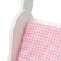 vidaXL Cochecito de muñecas madera 53x25,7x50 cm blanco vidaXL Cochecito de muñecas madera 53x25,7x50 cm blanco