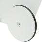 vidaXL Cochecito de muñecas madera 53x25,7x50 cm blanco vidaXL Cochecito de muñecas madera 53x25,7x50 cm blanco