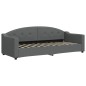vidaXL Sofá cama tela gris oscuro 80x200 cm vidaXL Sofá cama tela gris oscuro 80x200 cm