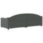 vidaXL Sofá cama tela gris oscuro 80x200 cm vidaXL Sofá cama tela gris oscuro 80x200 cm