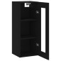 vidaXL Armario de pared negro 34,5x34x90 cm vidaXL Armario de pared negro 34,5x34x90 cm