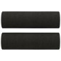vidaXL Sofá de 2 plazas con cojines tela negro 140 cm vidaXL Sofá de 2 plazas con cojines tela negro 140 cm