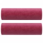 vidaXL Sofá de 2 plazas con cojines terciopelo rojo tinto 120 cm vidaXL Sofá de 2 plazas con cojines terciopelo rojo tinto 120 cm
