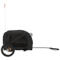 vidaXL Remolque de bicicleta mascotas hierro tela Oxford negro vidaXL Remolque de bicicleta mascotas hierro tela Oxford negro