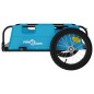 vidaXL Remolque para bicicletas hierro y tela Oxford azul vidaXL Remolque para bicicletas hierro y tela Oxford azul