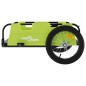 vidaXL Remolque para bicicletas hierro y tela Oxford verde vidaXL Remolque para bicicletas hierro y tela Oxford verde