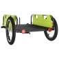 vidaXL Remolque para bicicletas hierro y tela Oxford verde vidaXL Remolque para bicicletas hierro y tela Oxford verde