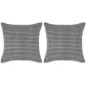 vidaXL Cojines de terciopelo 45x45 cm gris 2 unidades vidaXL Cojines de terciopelo 45x45 cm gris 2 unidades