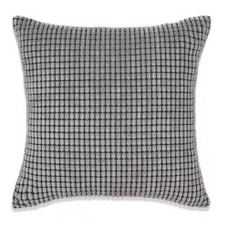 vidaXL Cojines de terciopelo 45x45 cm gris 2 unidades