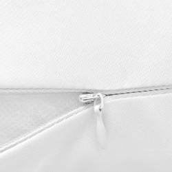 vidaXL Almohada de embarazo 40x170 cm blanca