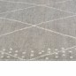 vidaXL Alfombra de cocina lavable terciopelo dibujo rombos 45x150 cm vidaXL Alfombra de cocina lavable terciopelo dibujo rombos 45x150 cm